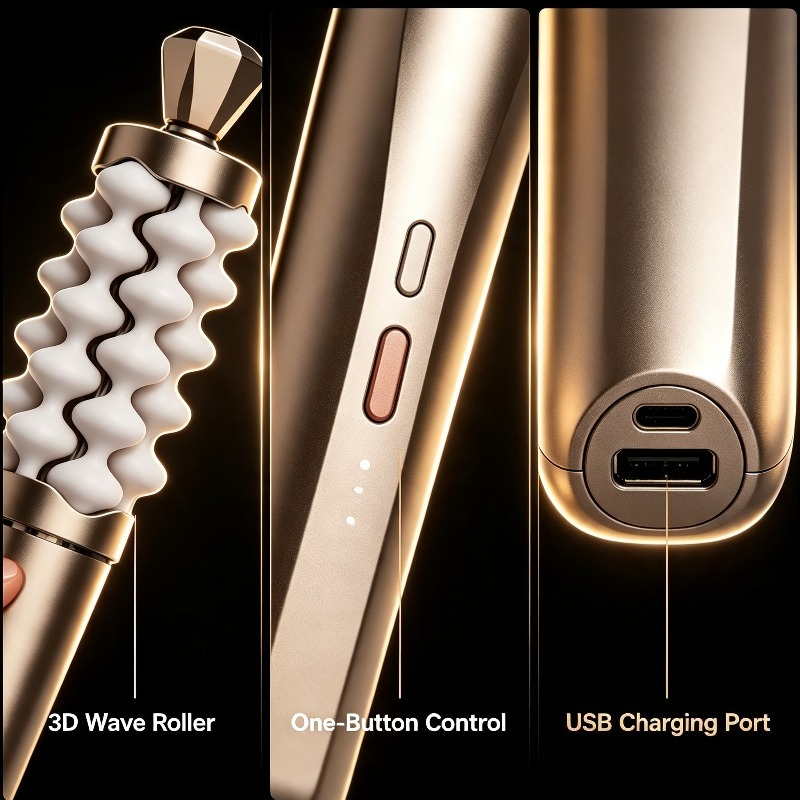 Luxury Skincare Devices - Luxe Premium Gezichts- en Halsmassageapparaat, Anti-Aging
