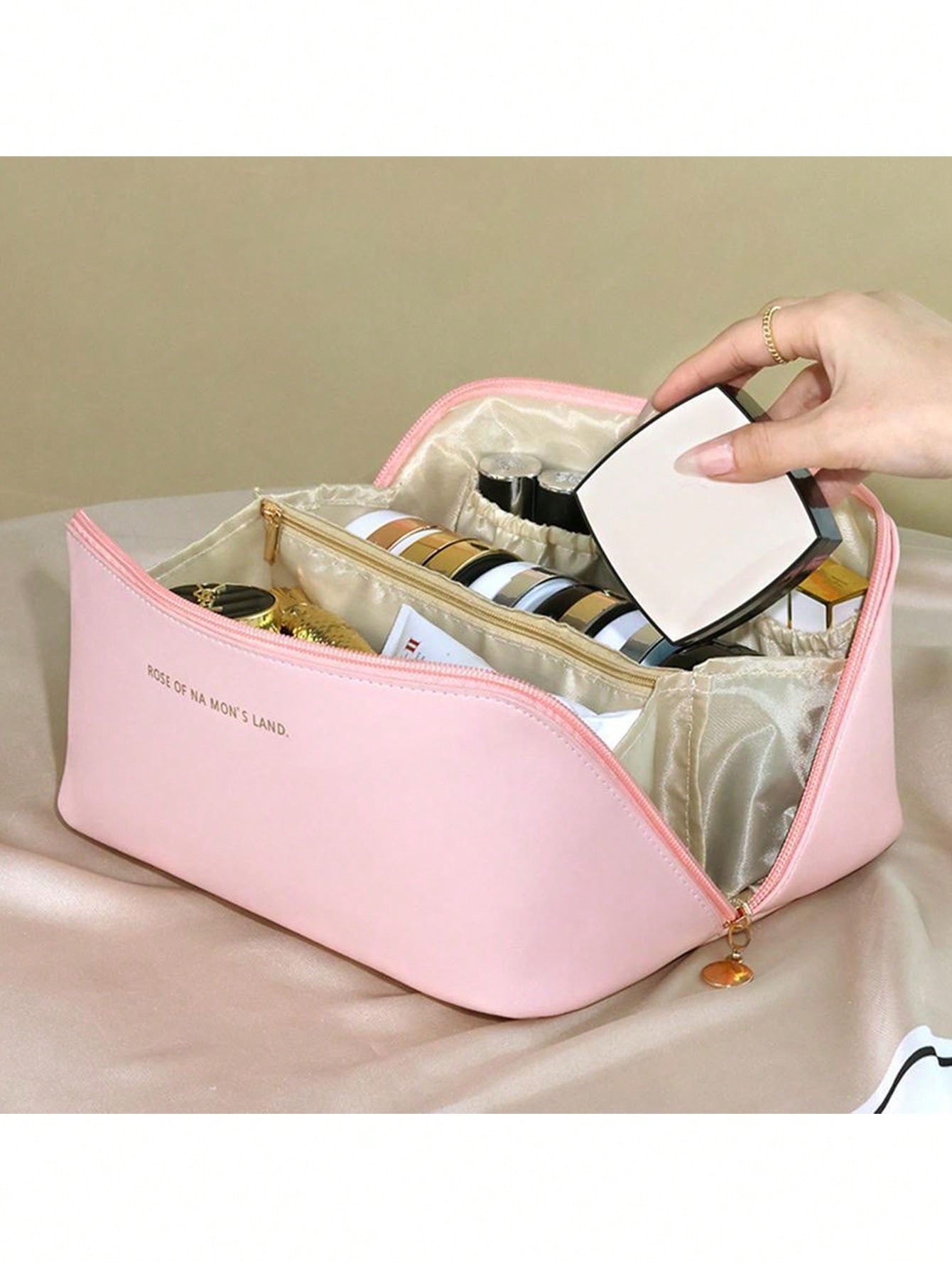 Luxury High End Skincare - Luxe, hoogwaardige make-upbox, multifunctionele reistas voor