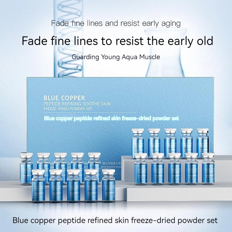 Oligopeptide Wrinkle - 20 Stuks Blauw Koper Peptide Gevriesdroogde