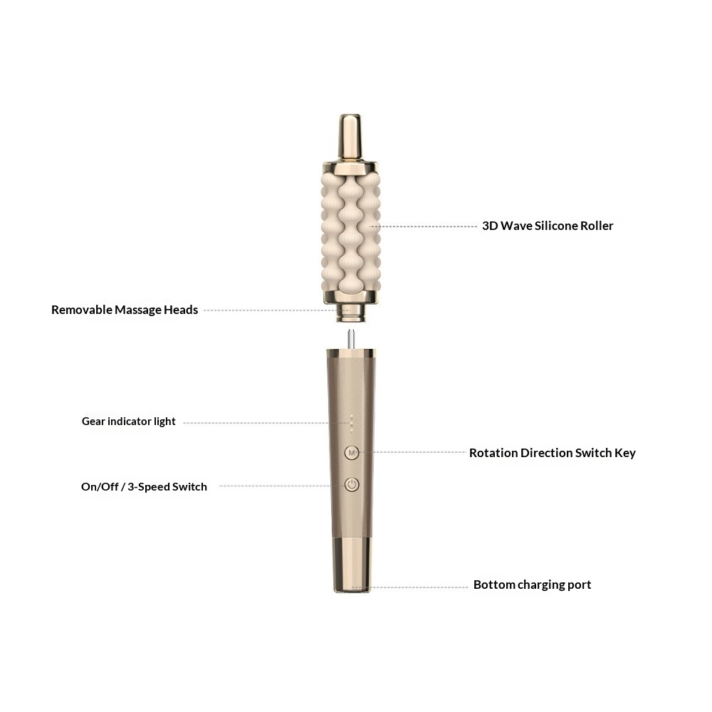 Luxury Skincare Devices - Huidverzorgingsstick voor thuisgebruik, gezichts- en nekmassageapparaat,