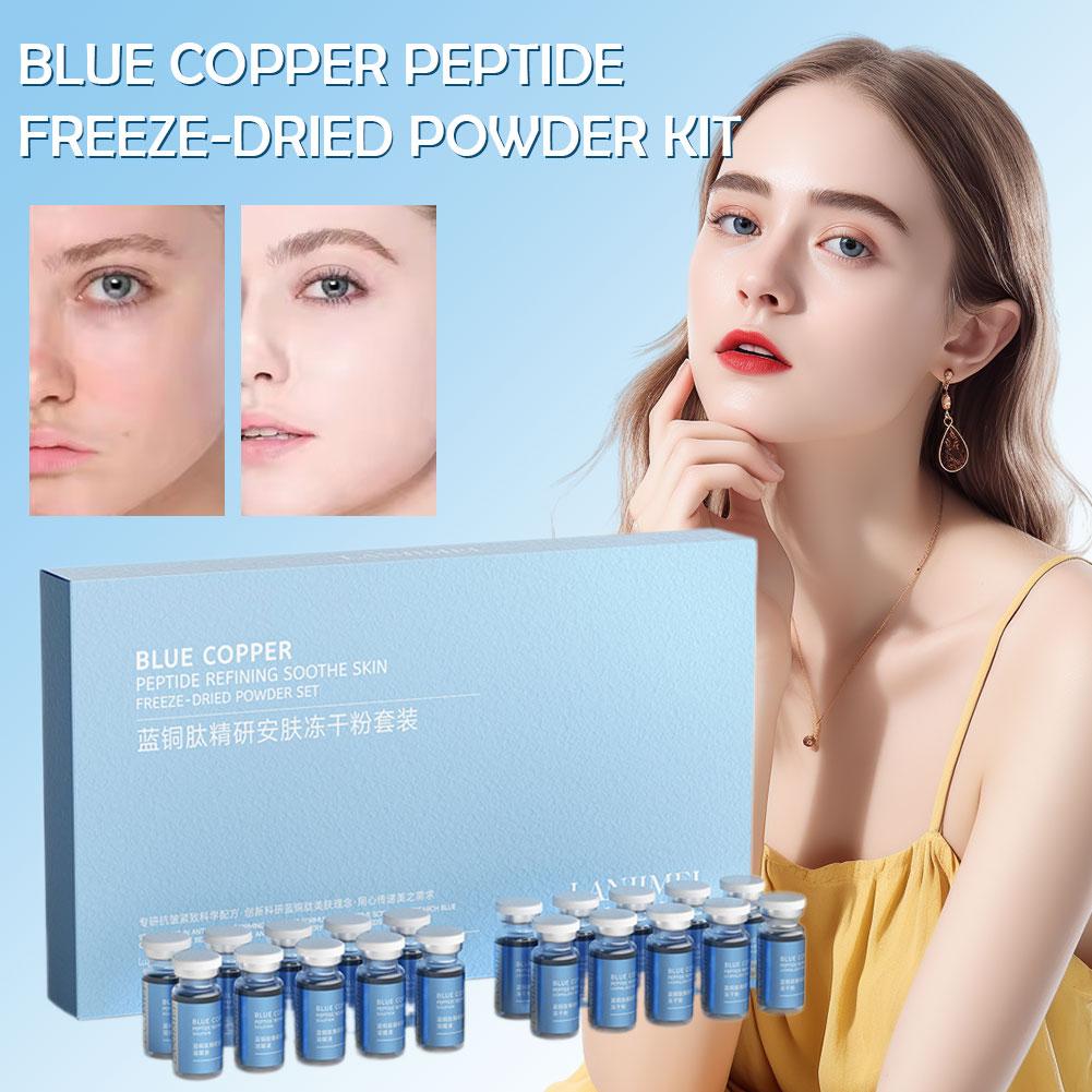 Oligopeptide Wrinkle - 30 mg blauw koperpeptide gevriesdroogd poeder