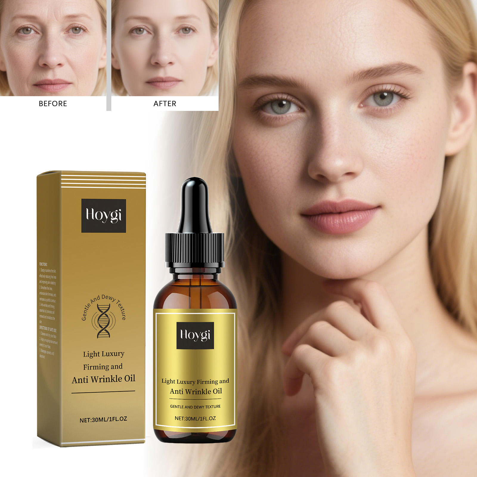 Luxury Skincare Aesthetic - Verstevigende Gezichtsverzorging Olie Lifting Anti Rimpel