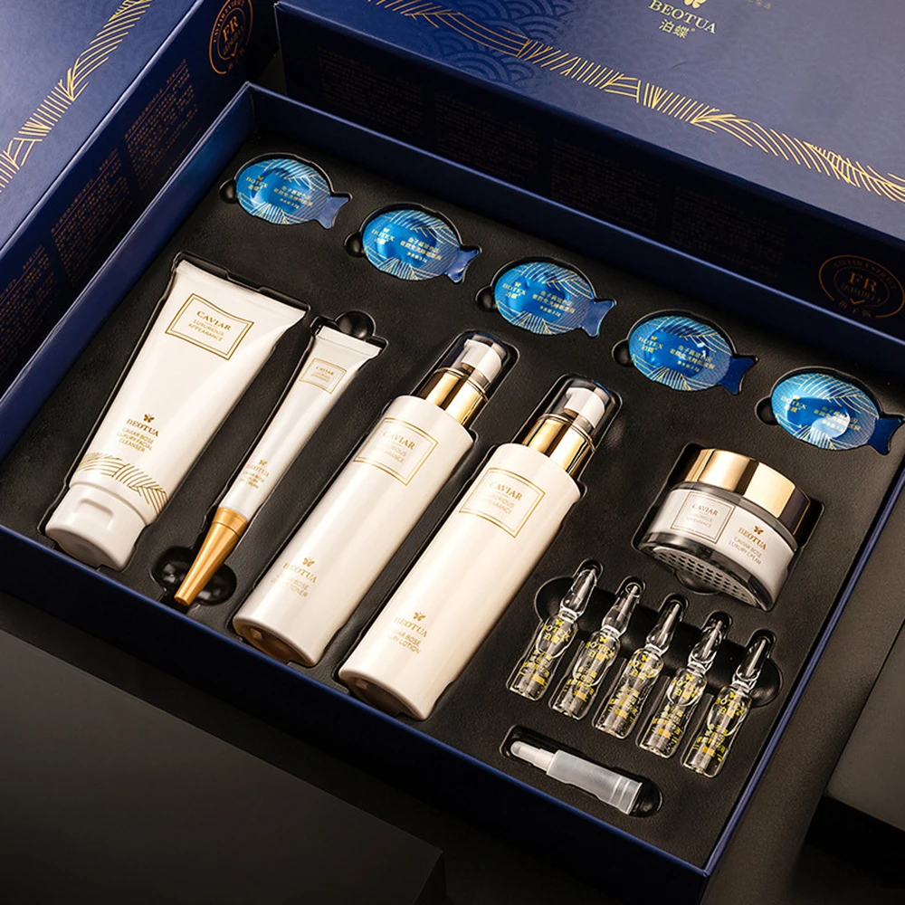 Oligopeptide Wrinkle - 15PCS Caviar Huidverzorging Set Gezicht Serum