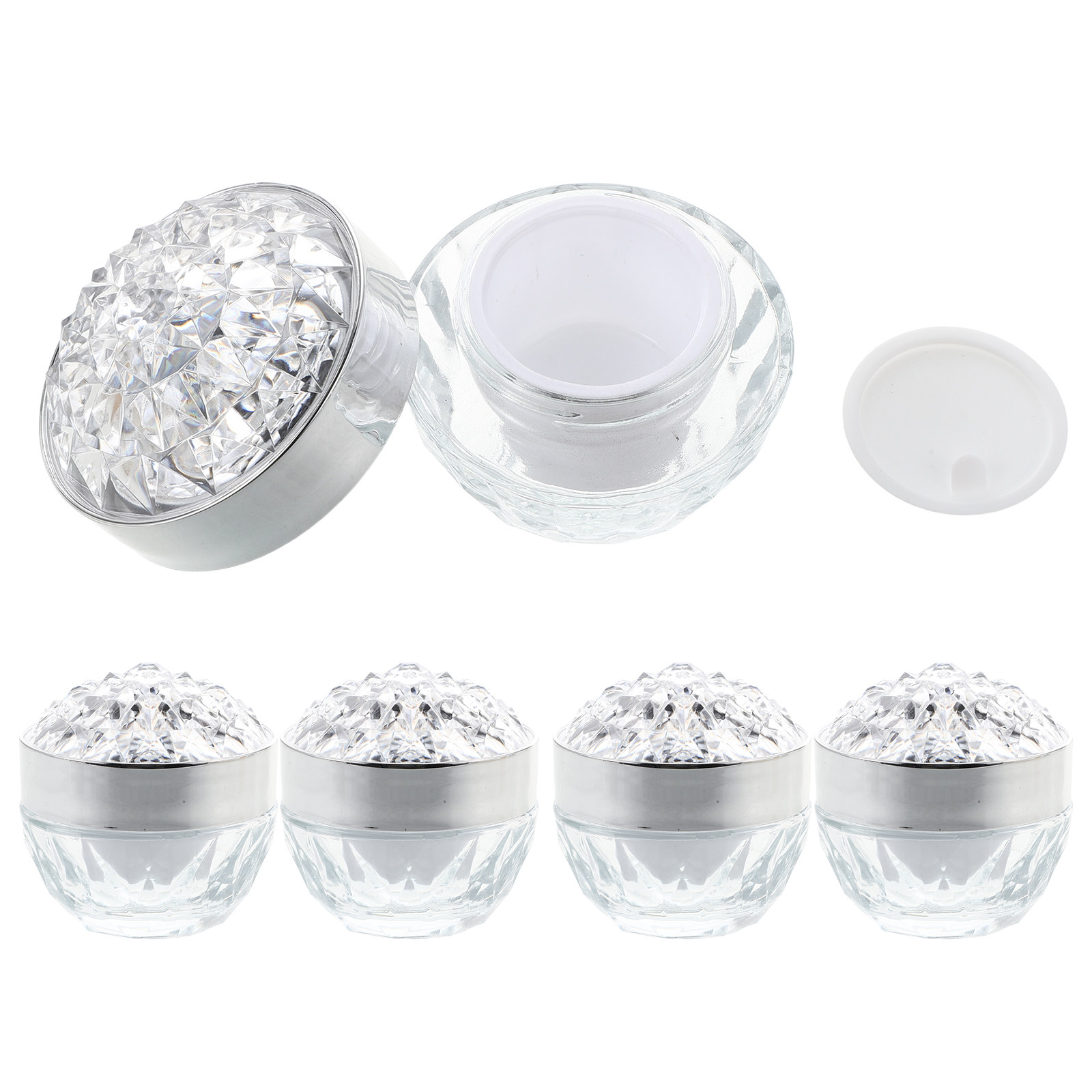 5 stuks reisformaat crèmepotje - Luxury Skincare Jars recensie en prijs