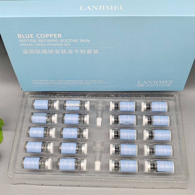 Blauw Koper Peptide Gevriesdro - Oligopeptide Wrinkle recensie en prijs