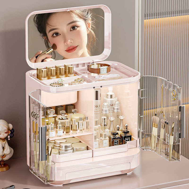 Cosmetica-opbergdoos met spieg - Luxury High End Skincare recensie en prijs
