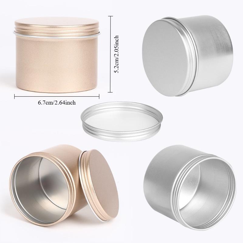 5 stuks luxe kaarsenpotten met - Luxury Skincare Jars recensie en prijs