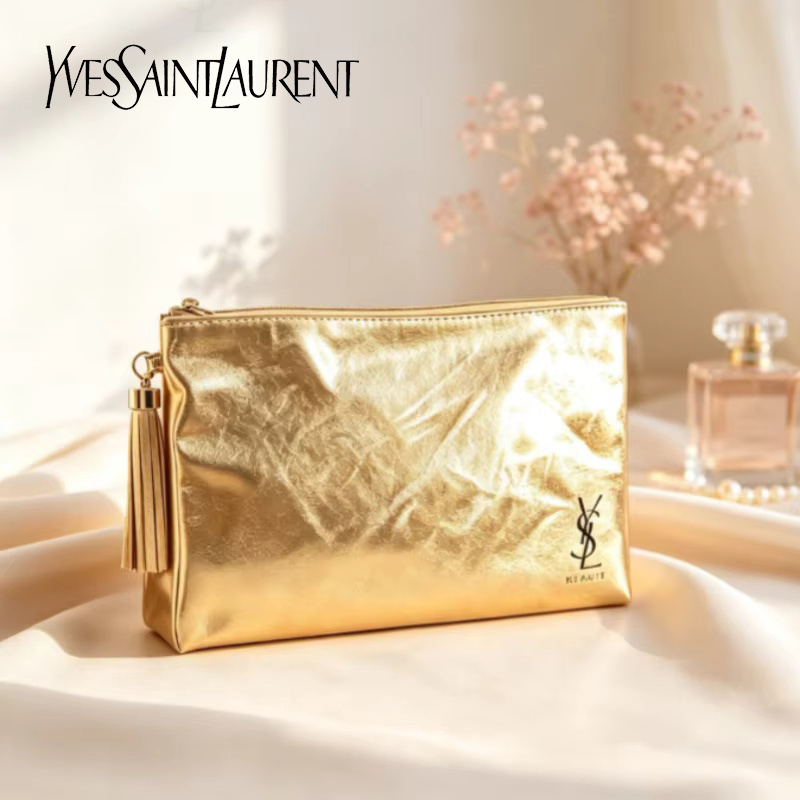 YSL Gouden Cosmetiktas, Draagb - Luxury Skincare Women recensie en prijs