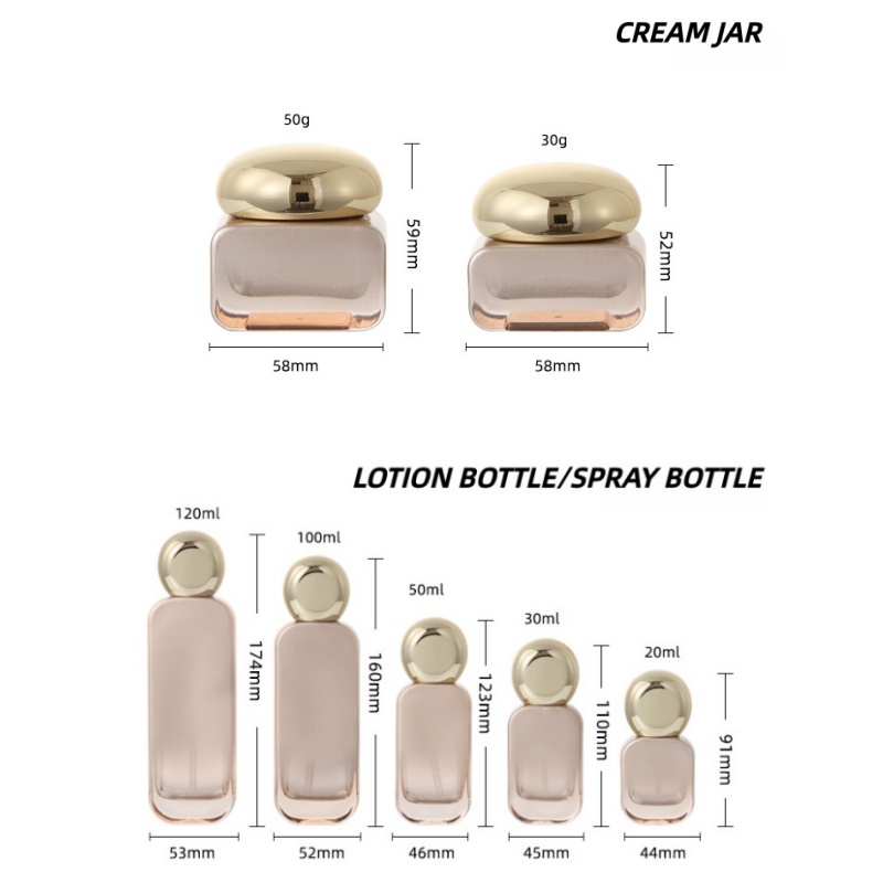 【Logo op maat】 1 stuks gradiën - Luxury Skincare Jars recensie en prijs