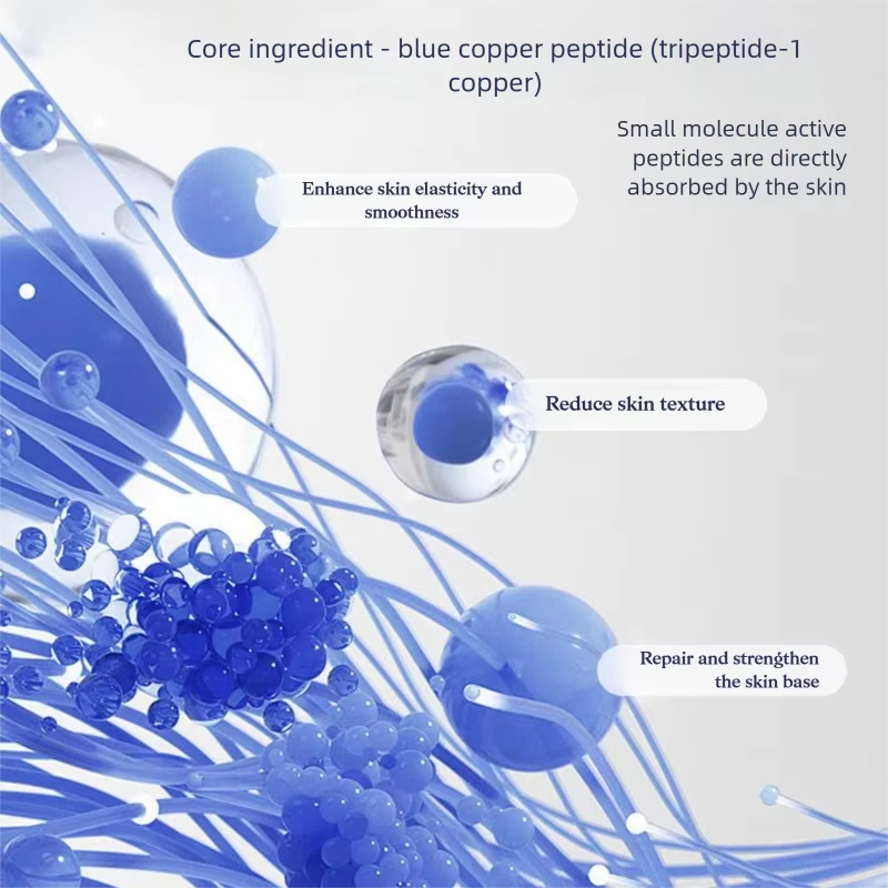 Blauw Koper Peptide GHK-Cu Gef - Oligopeptide Wrinkle recensie en prijs